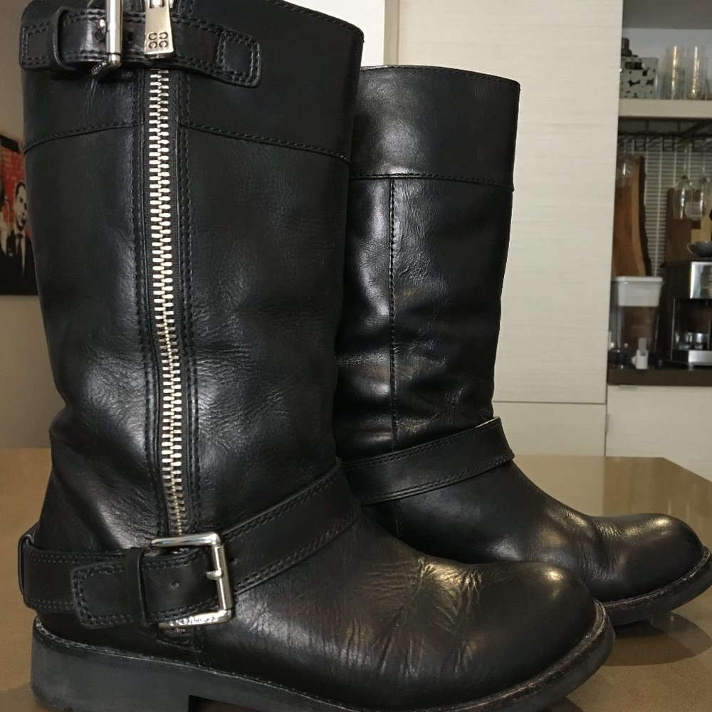 COACH MOTO BOOTS